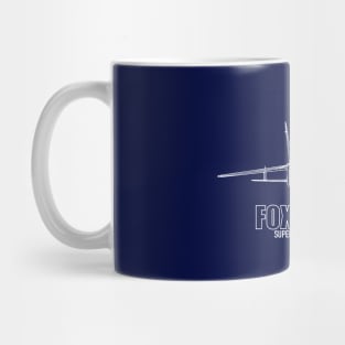 Mig-31 Foxhound (Small logo) Mug